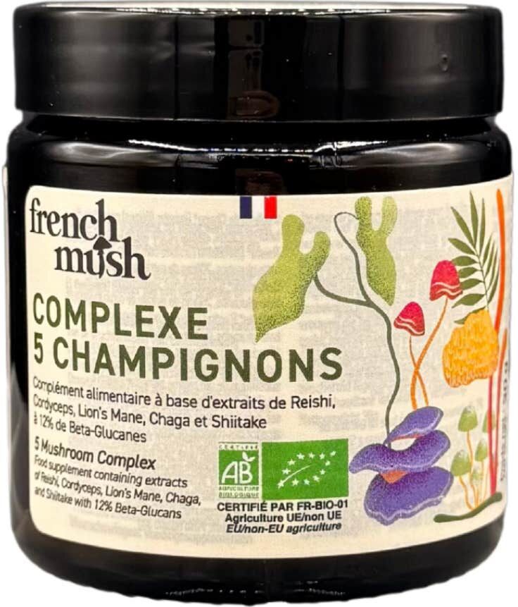 French Mush Complejo 5 Hongos 30 g