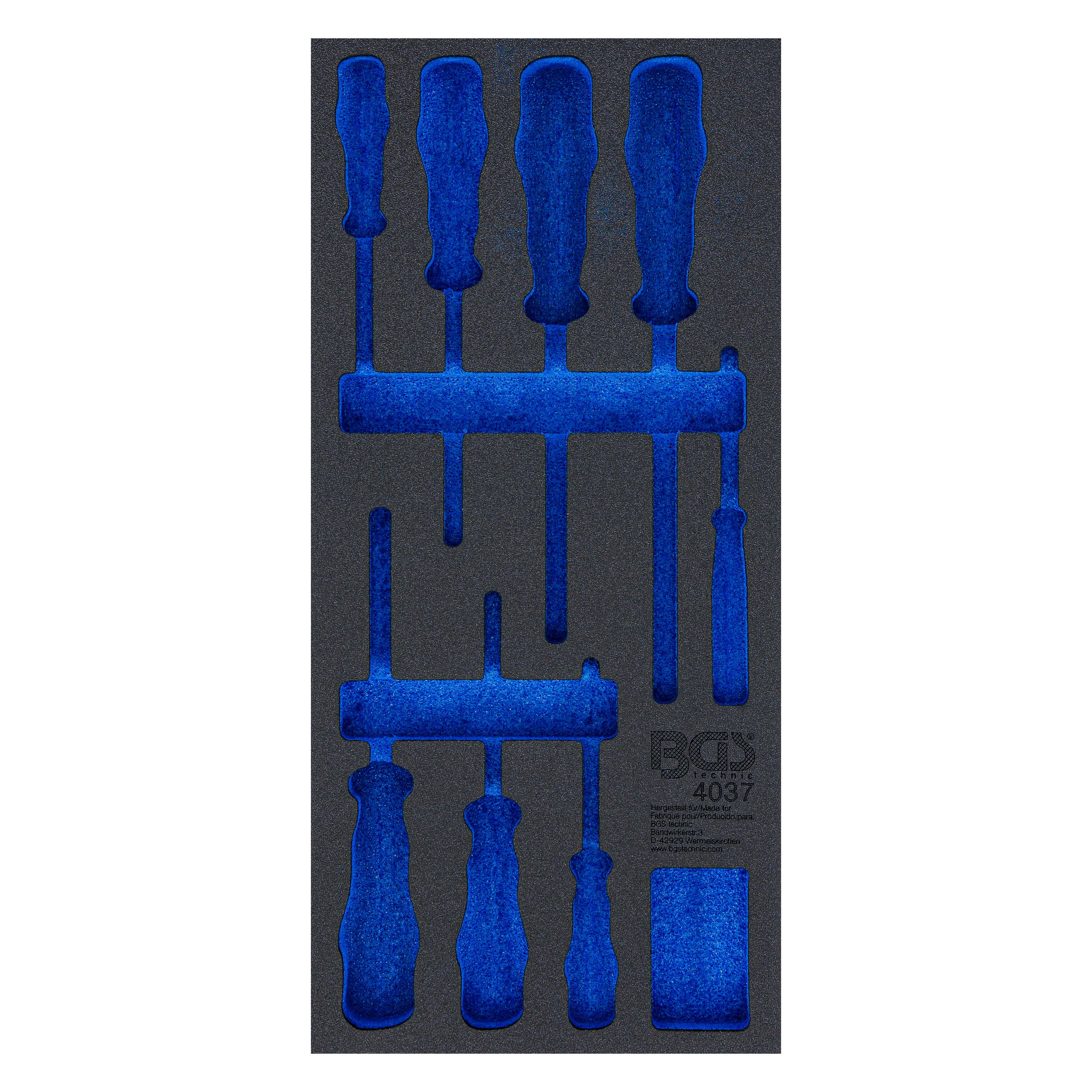 BGS Werkstattwageneinlage 1/3 leer für Art. 4037 (4037-1)