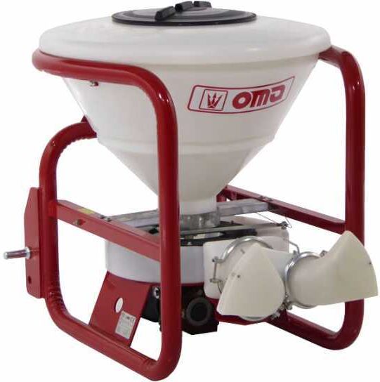 OMA Duster 240 - Anbaustäubegerät für Schwefel - Schwefler für Traktor - 2 Ausgänge