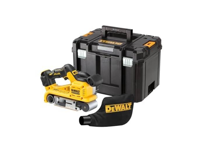 DEWALT - Ponceuse à bande 75x533mm XR 18V brushless avec coffret TSTAK\, Outil seul\, DCW220NT-XJ