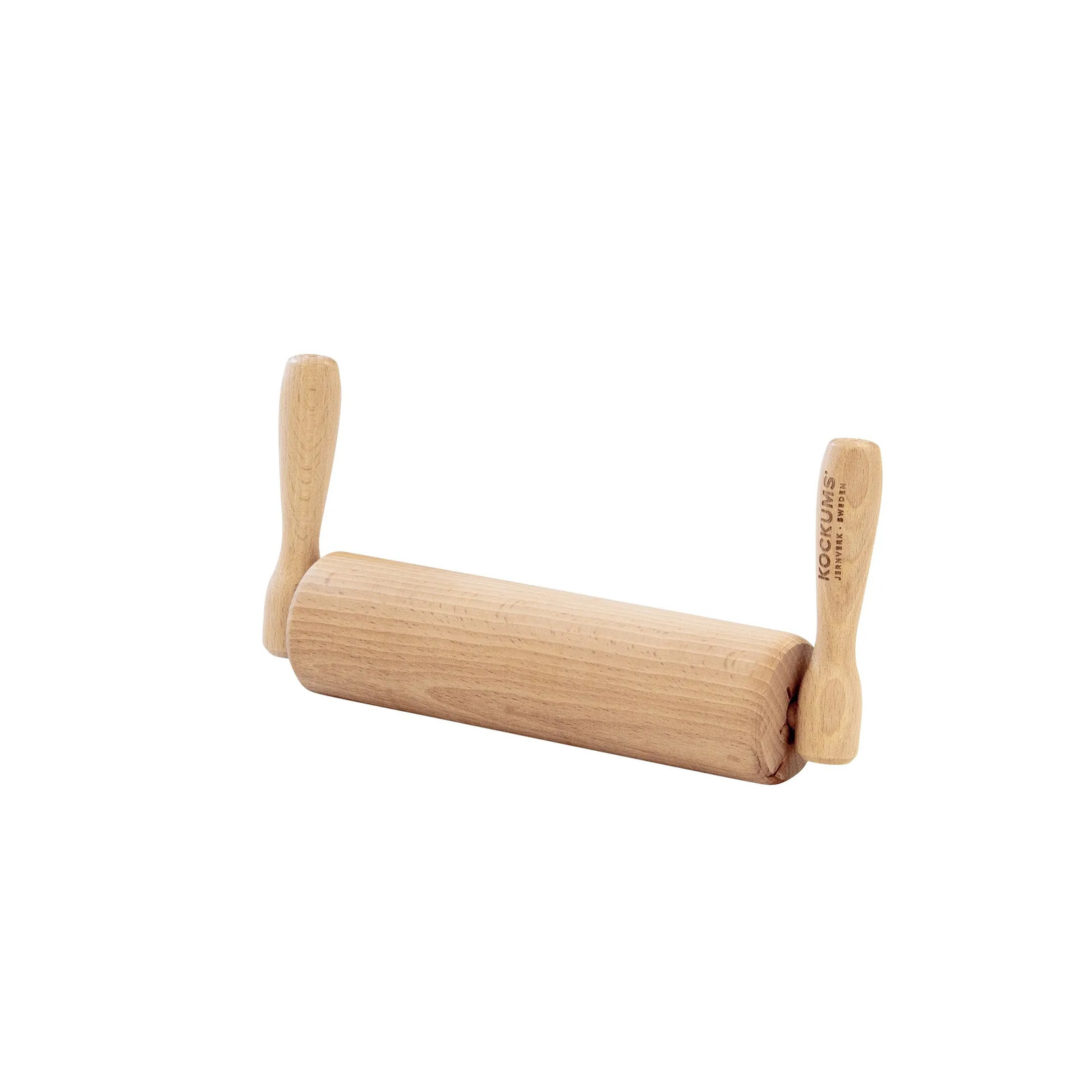 Kockums Jernverk Deegroller met verticale handgrepen, 26 cm