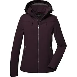 KILLTEC killtec Damen Funktionsjacke Softshelljacke, Größe 40 in Rot 4511