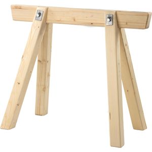 Triuso Arbeitsbock 100B100F, bis 1000 kg, 100 x 100 cm, aus Holz