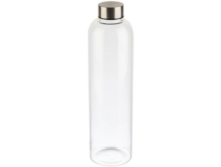 APS Trinkflasche Drinking Bottles H 28.5 cm transparent Borosilikatglas 1 l