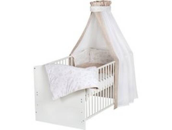 Babybett mit Ausstattung Classic White 70x140 cm