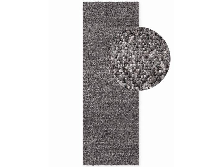 Ted Baker Läufer Notting Hill, Dunkelgrau, meliert, rechteckig, 80x300 cm, Oeko-Tex® Standard 100, für Fußbodenheizung geeignet, in verschiedenen Größen erhältlich, pflegeleicht, Teppiche und Böden, Teppiche, Teppichläufer, Läufer