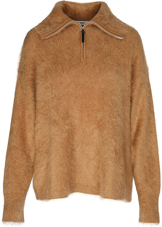 FLONA COLLECTION Kaschmirpullover  camel   S S