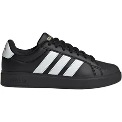 adidas Street Talk Sneaker Damen JR4700 - core black/cloud white/gold met. 40