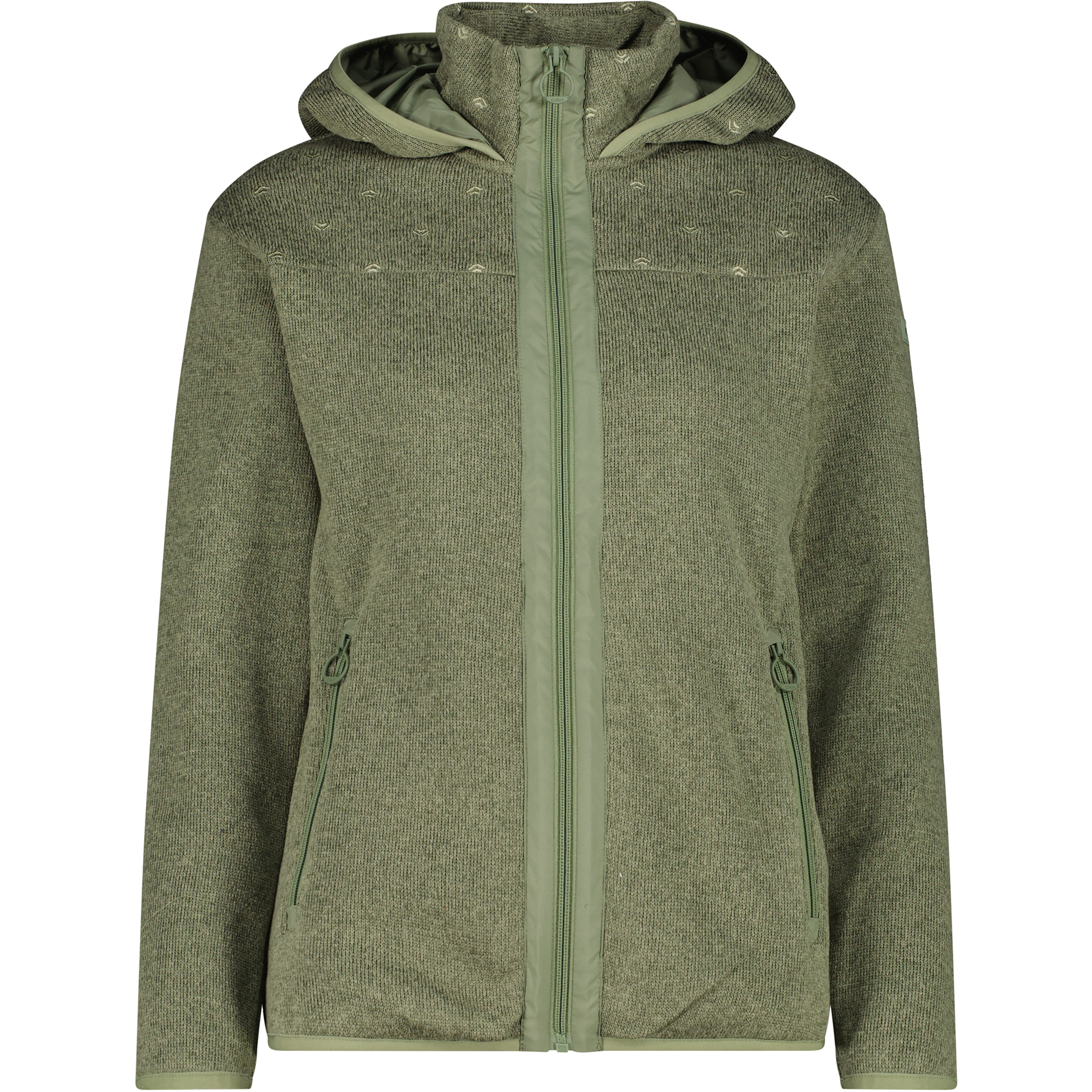 CMP Damen Fleecejacke oliv Größe XL Lifestyle