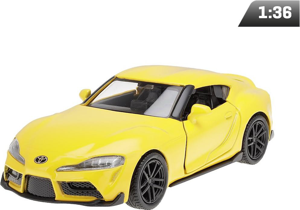 CARMOTION RMZ Toyota Supra Modelauto 1:36, Geel
