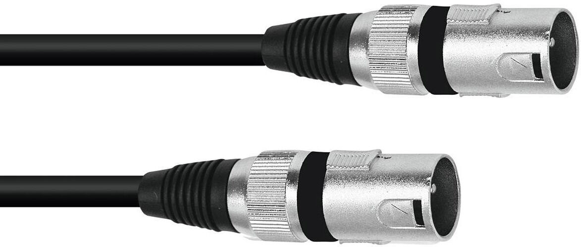 Omnitronic Adapterkabel Xlr(M)/xlr(M) 0,2m Sw