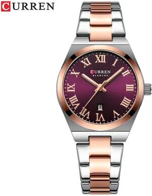 Youfap Market Ladies Watches, Waterproof Fashion Dress Watch, Stainless Steel Bracelet Analog Watch For Women purple