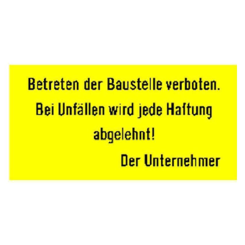BRW Signaltafel Betreten der Baustelle verboten 15.01 (16270852)