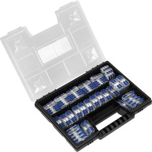 Orno Verbindungsklemme OR-SZ-8029, House-Quick-Through, Set, 4mm², 3 verschiedene Klemmen, 72-teilig