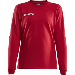 CRAFT Progress Torwart Sweatshirt Damen 430900 - bright red/white XS