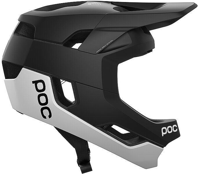 POC Fahrradhelm Fullface Otocon Race MIPS schwarz   S B
