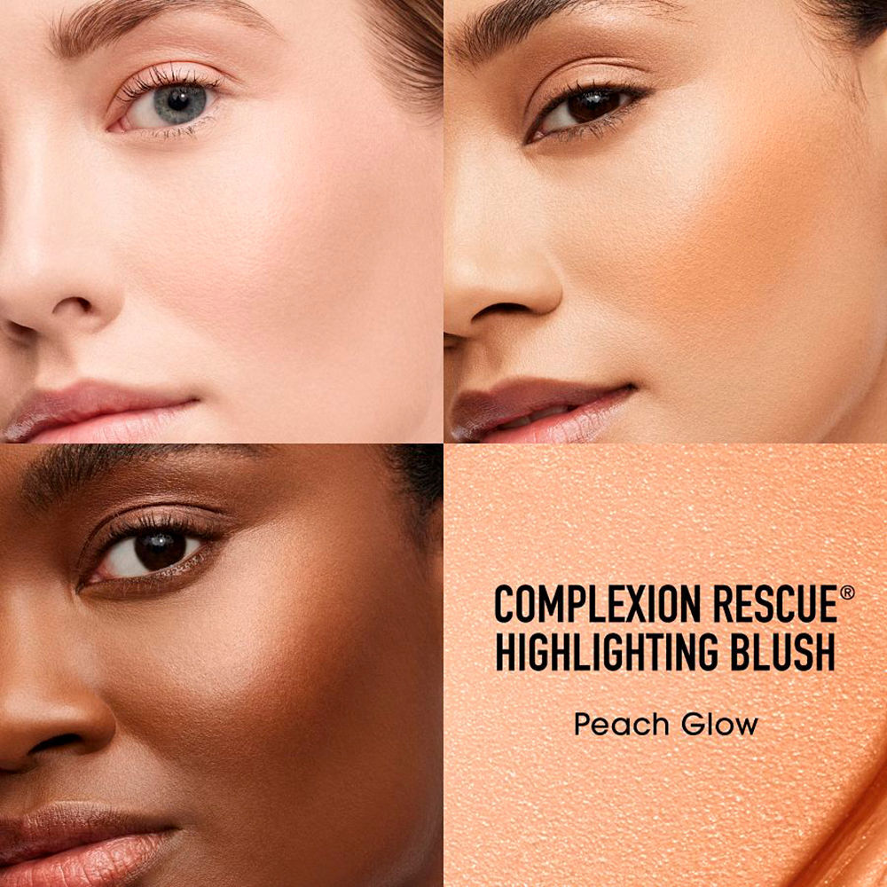 bareMinerals Complexion Rescue Highlighting Blush blush gel-crème illuminant #Peach Glow