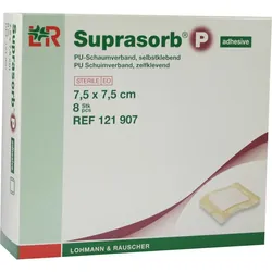 Suprasorb P Pu-Schaum Seblstkl. 7.5x7.5cm 8 ST