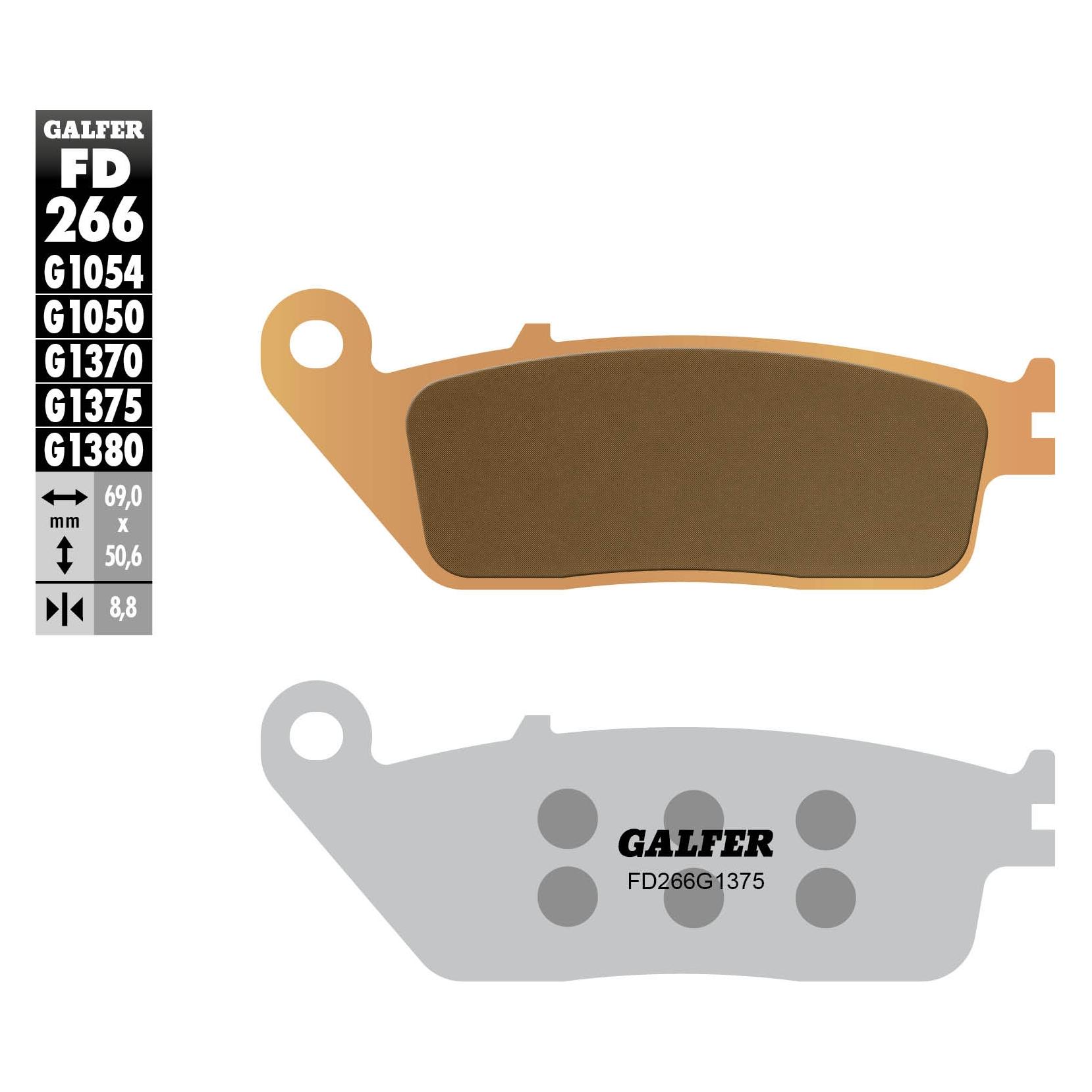 Galfer Bike Sinter Racing G1375 (Sintermetall) (FD266G1375)