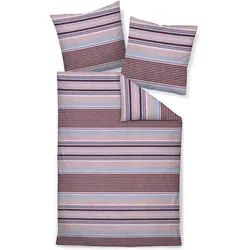 Bettwäsche DAVOS Biber ( 240x220 cm, mit 2 Kissen) - 200x220 cm, mit 2 Kissen