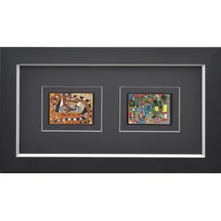 Kunstdruck HUNDERTWASSER (BH 40,50x70,20 cm) - bunt - BH 40,50x70,20 cm