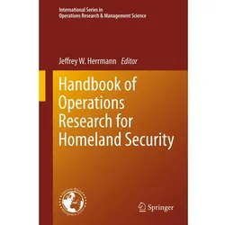 Handbook of Operations Research for Homeland Security, Fachbücher