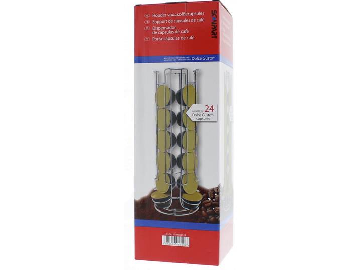 Scanpart capsulehouder - RVS - Geschikt voor 24 Dolce Gusto capsules - Cuphouder - Koffiecups houder