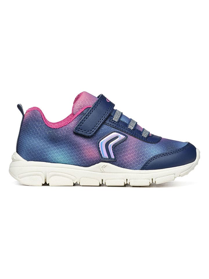 Geox Sneakers "New Torque" in Blau/ Pink - 33