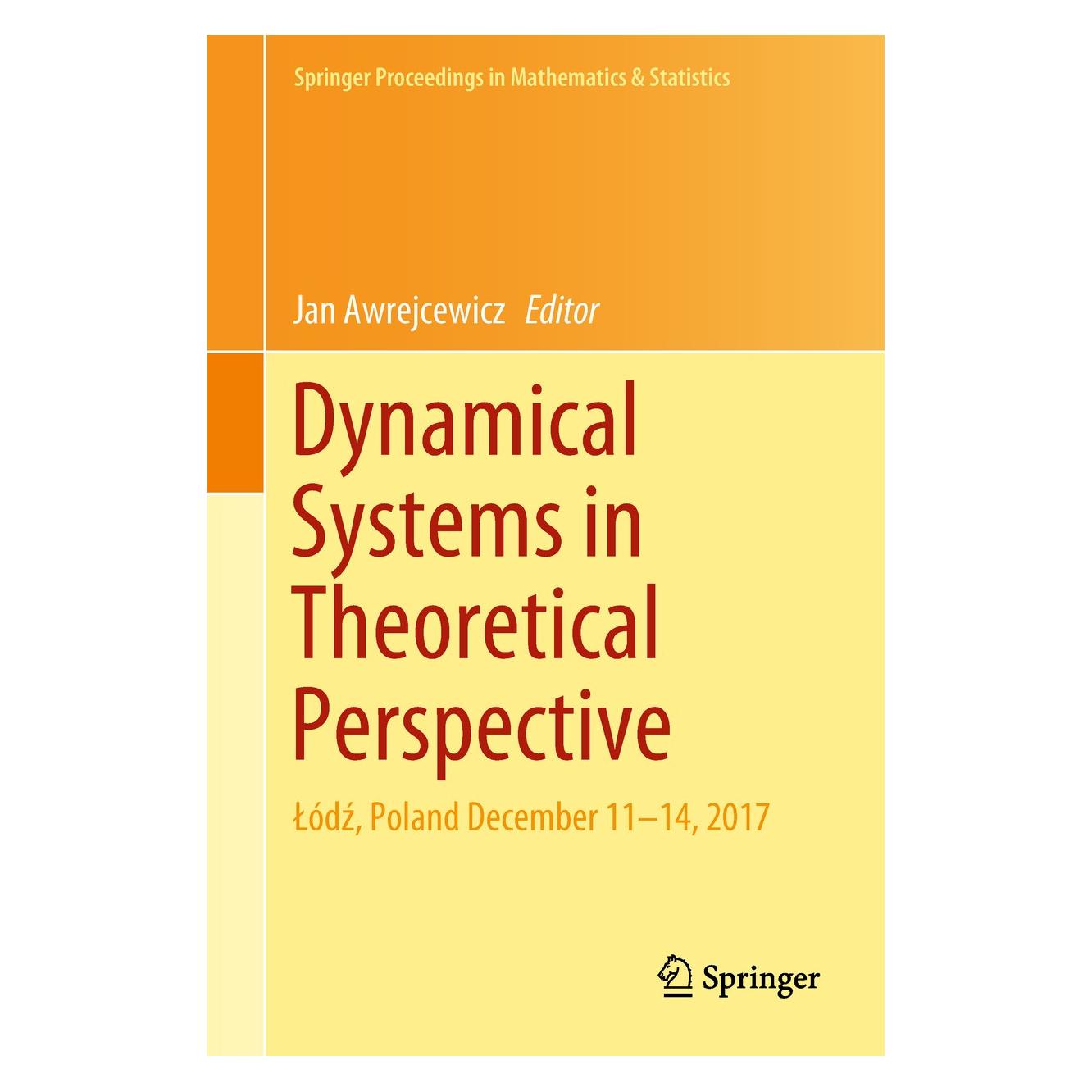Springer Dynamical Systems in Theoretical Perspe (Englisch, Hardcover, Jan Awrejcewicz) (9783319965970)