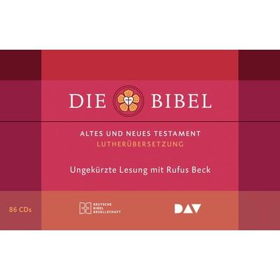 Die Bibel. Gelesen von Rufus Beck - Martin Luther, CD, 9783742411815