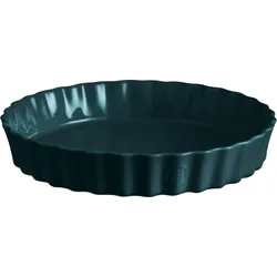 Emile Henry Tarteform tief 32 cm, Keramik, Graphit