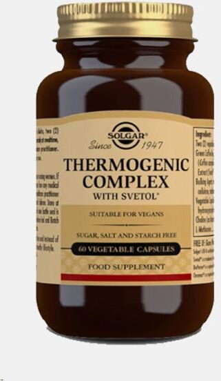 SOLGAR THERMOGENIC COMPLEX  WITH SVETOL 60 CAPSULAS