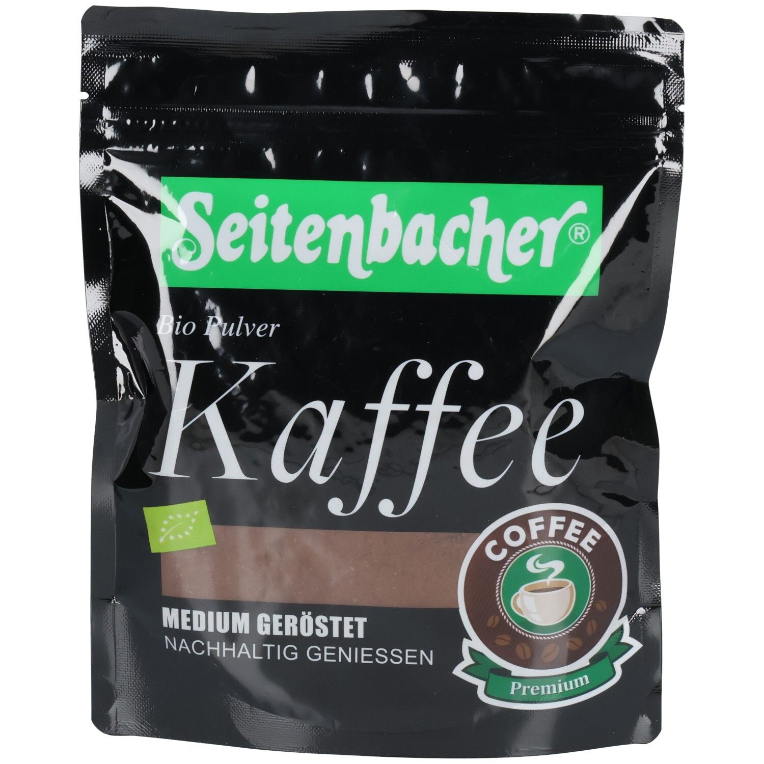 Seitenbacher Bio Kaffee gemahlen, 100% Arabica 200 g Kaffeepulver