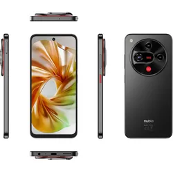 Nubia Focus 2 (256 GB, Obsidian Black, 6.70", Dual SIM, 5G), Smartphone, Schwarz