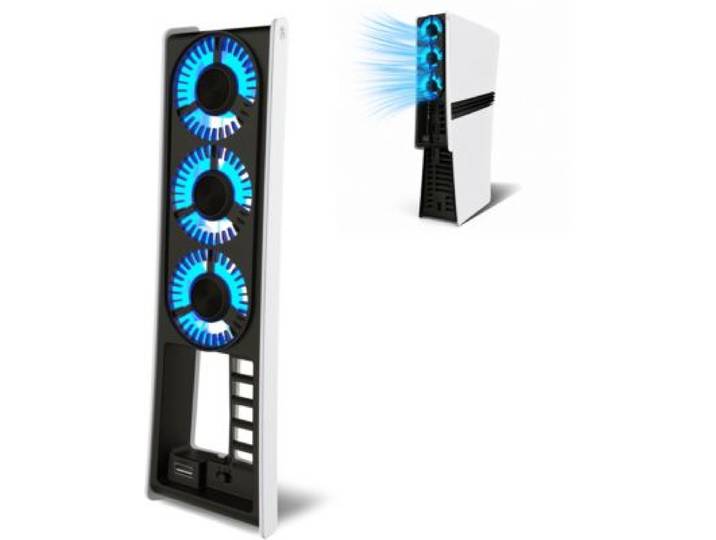 Akuma - Support Console Ventilateur Cyber W01 Led Ps5 Pro