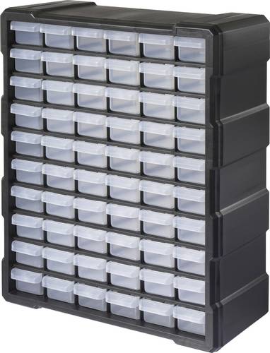 TOOLCRAFT Werkstatt-Magazin Anzahl Fächer: 60 Inhalt 1St.
