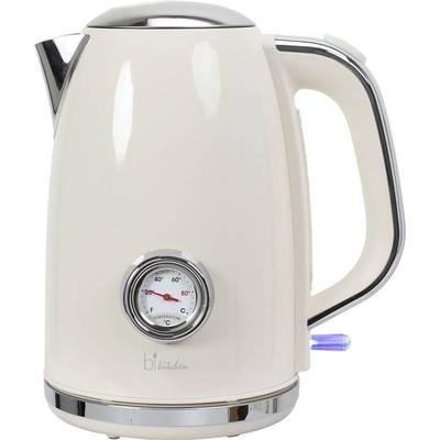BiKitchen nostalgia 170 Wasserkocher Cremeweiß (glänzend) Fassungsvermögen: 1.7l