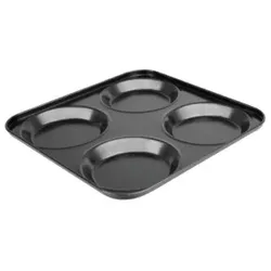 Vogue antihaftbeschichtete Yorkshire-Pudding-Formen 4 Formen