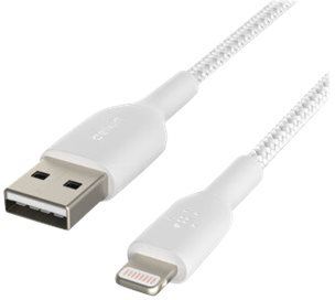 Belkin braided a-ltg 0.15m wht