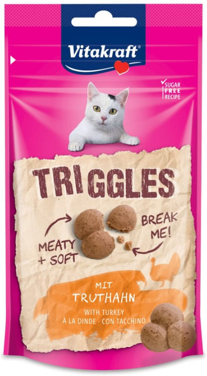 Vitakraft Snack Cat Triggles 40G 40G