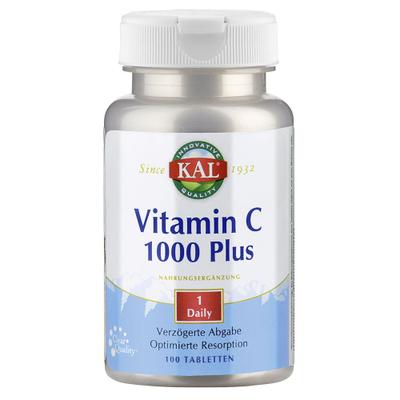 Vitamin C 1000 Plus KAL Retardtabletten 100 St Retard-Tabletten