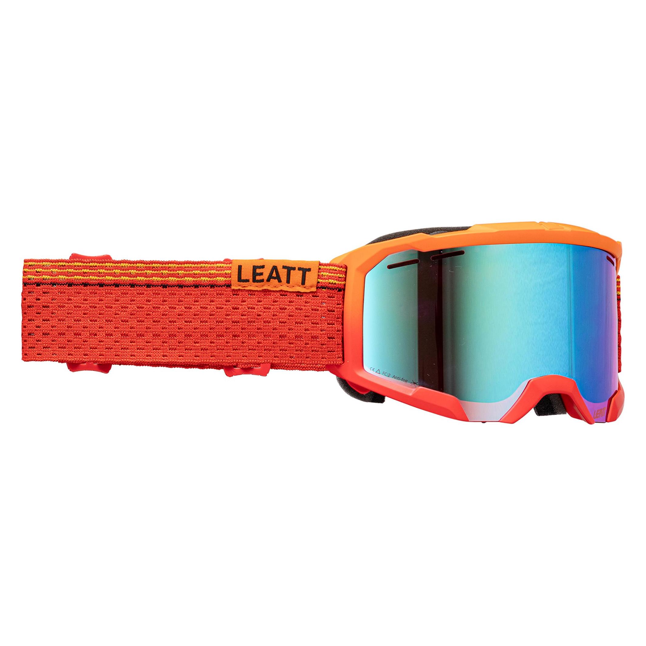 Leatt Goggle Velocity 4.0 MTB X-Flow Iriz - Iriz Red Blue UC 26% (Blau) (8024110150)