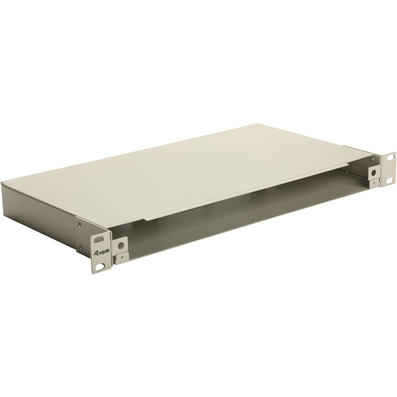Equip 19" Glasfaser-Space-Box ohne Panel Stahl gr