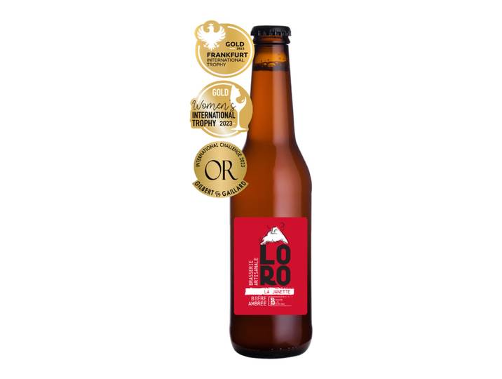 LORO Janette Bière artisanale ambrée - 33 cl
