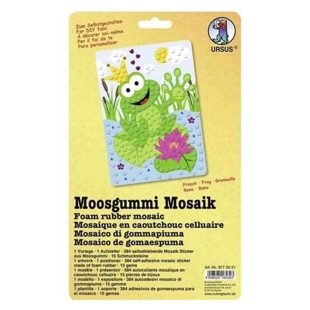 Ursus Moosgummi Mosaik Frosch (8770021)