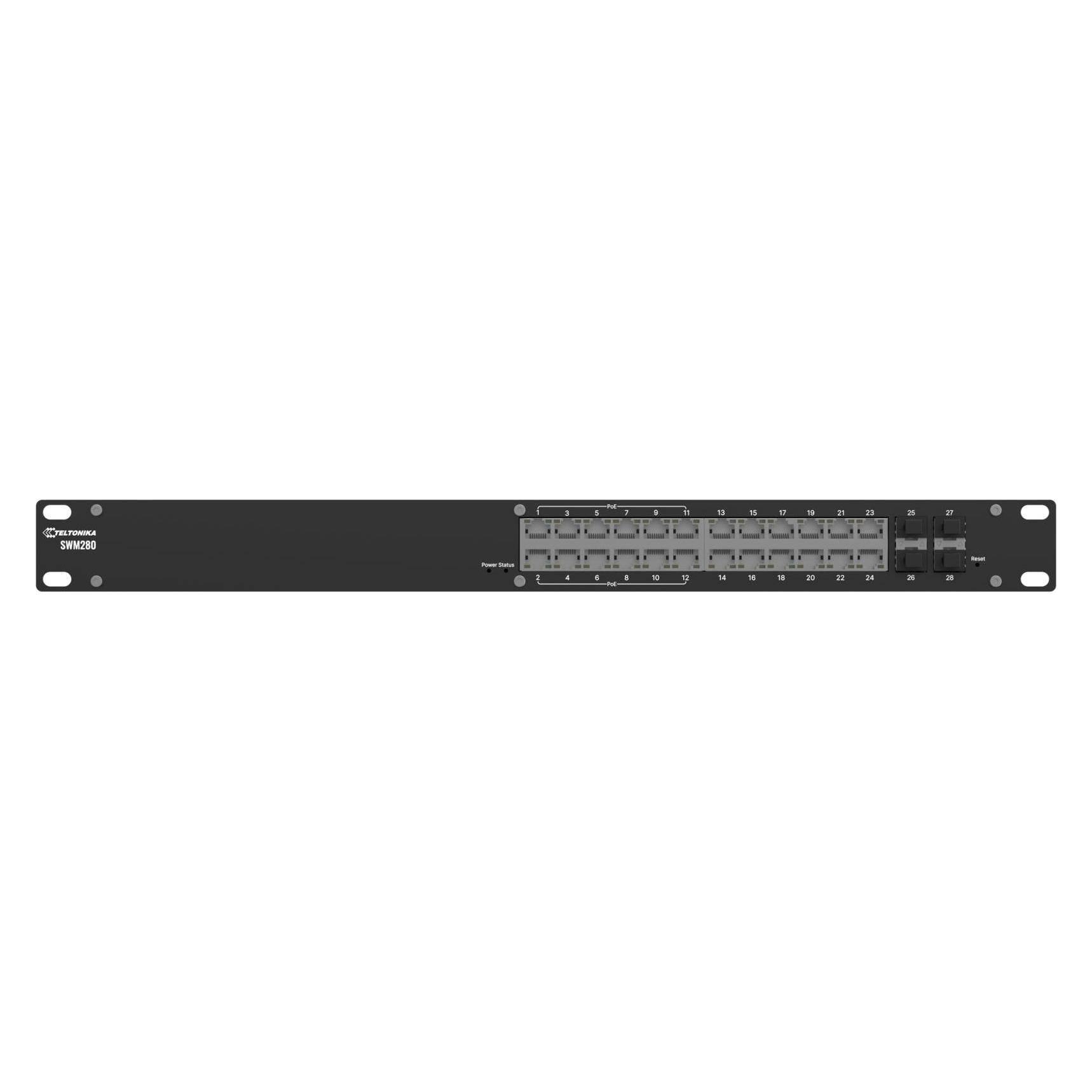 Teltonika SWM280 (EU power cord) (27 Ports) (SWM280000700)