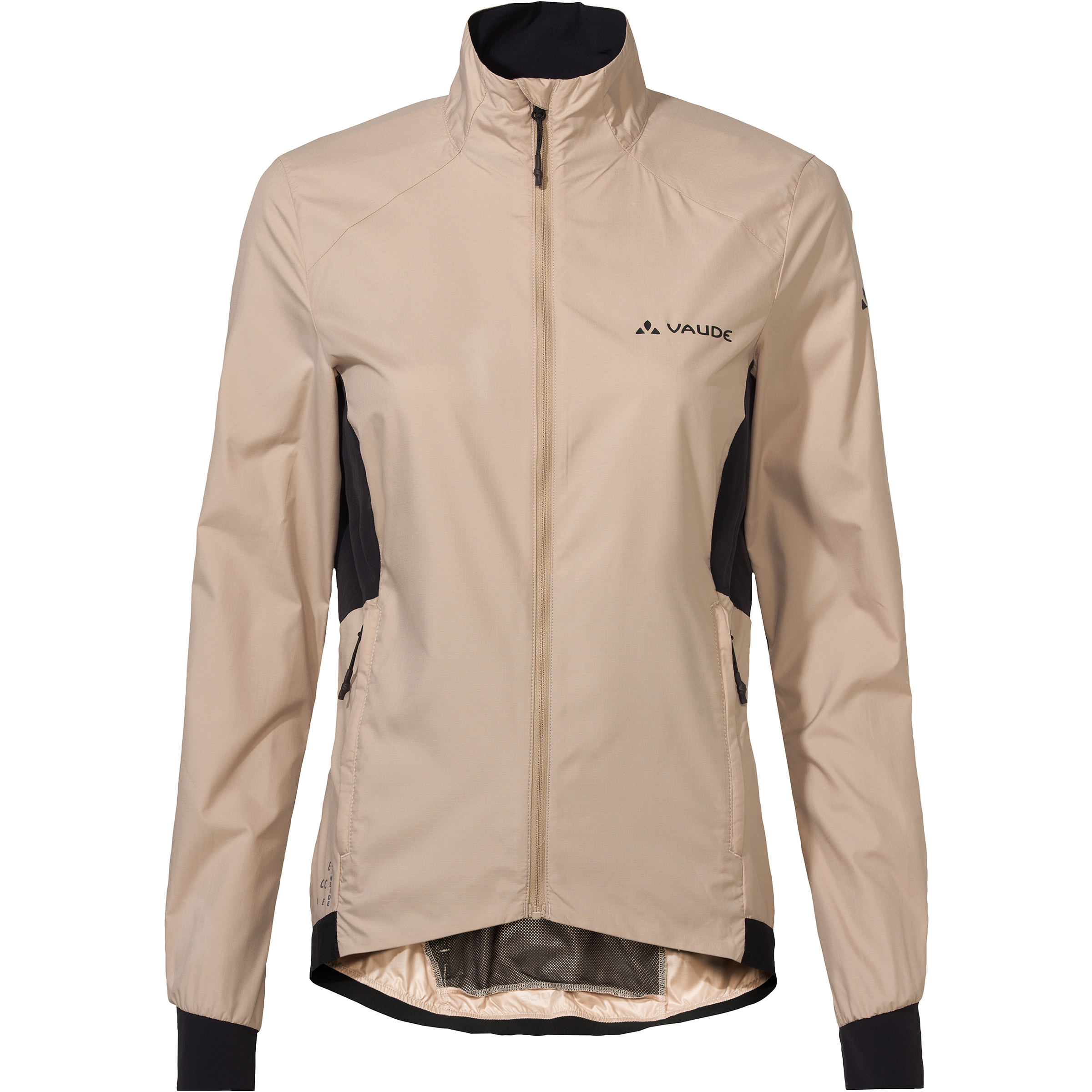Vaude Kuro Air Damen Fahrradjacke beige Größe L Rennrad | Gravel Wasserabweisend