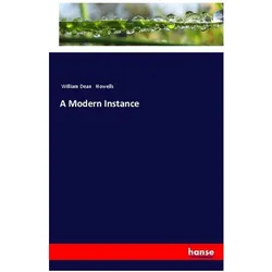 A Modern Instance, Fachbücher von William Dean Howells