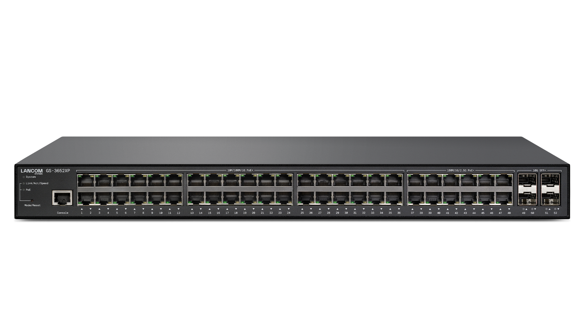 R&S LANCOM GS-3652XP Multi-Gigabit PoE+ Access 52-Port-Switch