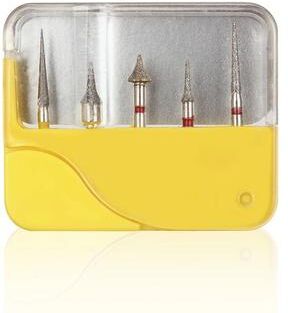 Uplift Essentials Dental Diamond Bur Kit With Storage Box For High Speed Handpiece 2boxes
